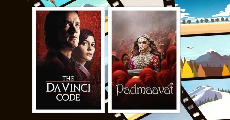 Controversial Films and Fiction Versus Facts: The Da Vinci Code 2006  and Padmaavat 2018 and The Kerala Story 2023
