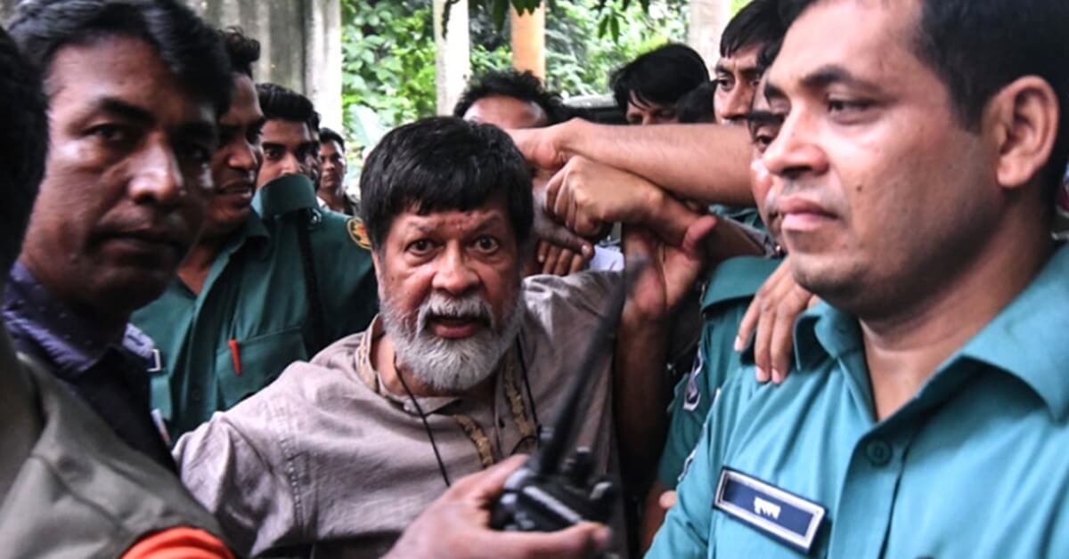 Photographer Shahidul Alam arrest