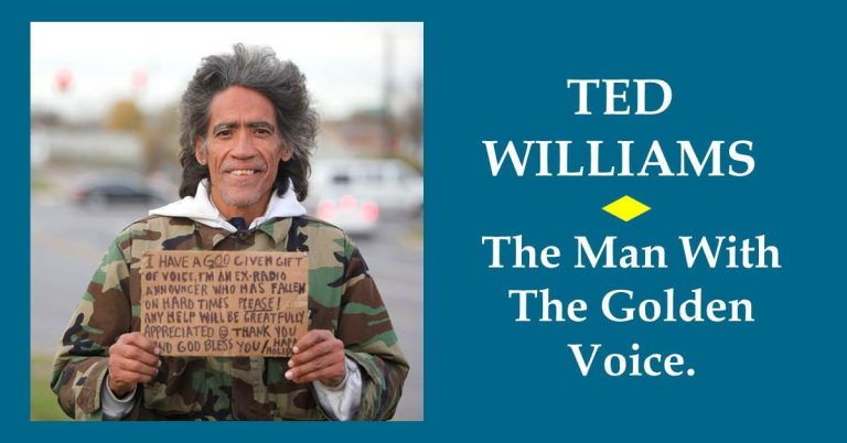 Inspirational Story of Ted Williams: Man with a Golden Voice and Self-worth and Value