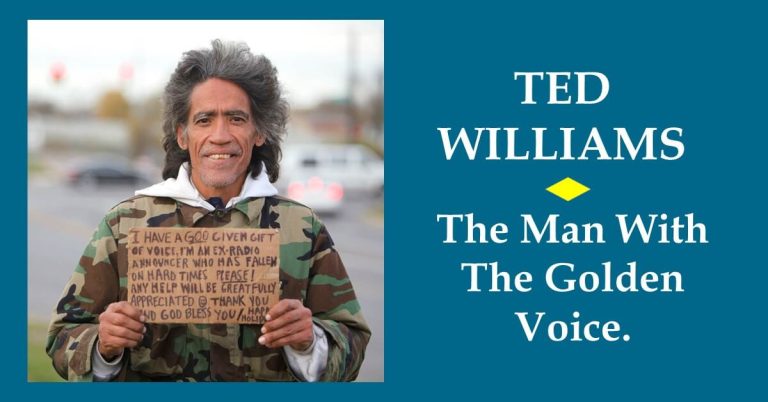 Read more about the article Inspirational Story of Ted Williams: Man with a Golden Voice and Self-worth and Value