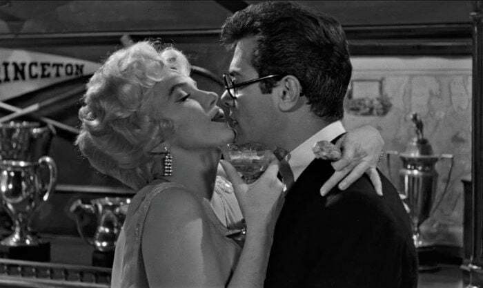 Marilyn Monroe and Jack Lemmon 