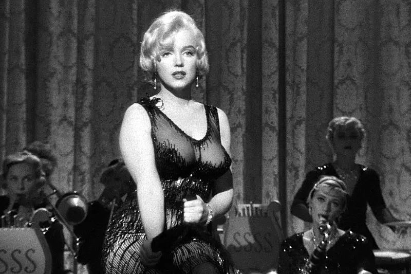 Marilyn Monroe as Sugar Kane in Some Like It Hot 1959