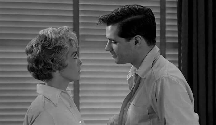 Marion and Samuel in Psycho -1960