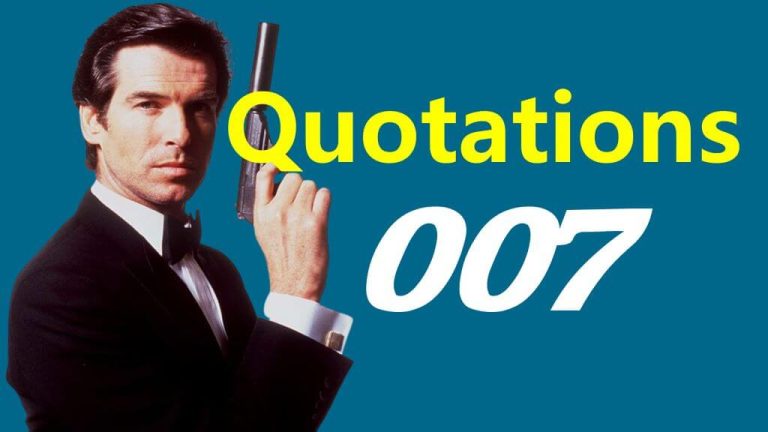 James Bond Film Quotes: A Compilation of the Most Famous Quotations From 1962-2021