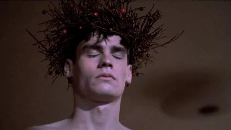 Neil Perry at his home moment before his suicide.