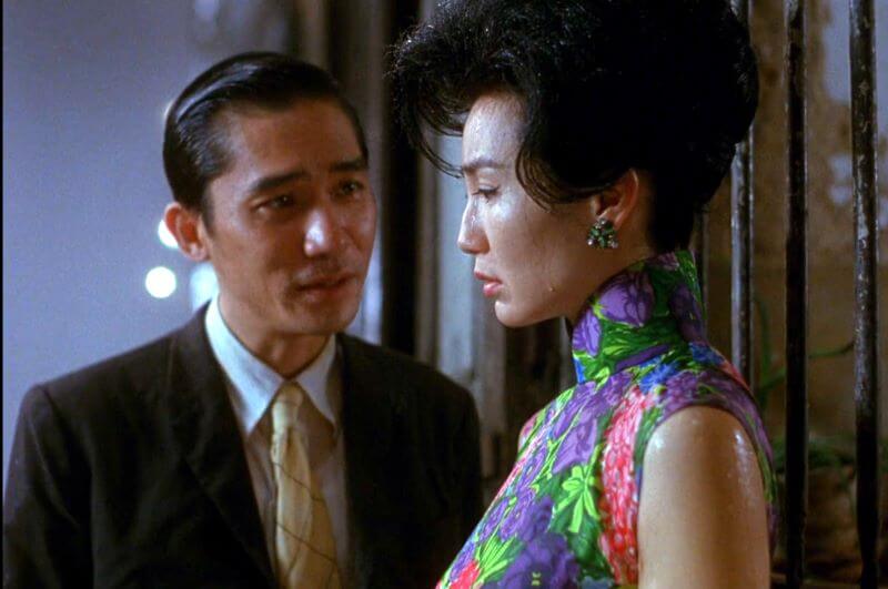 Tony Leung and Maggie Cheung in In the mood for love 2000