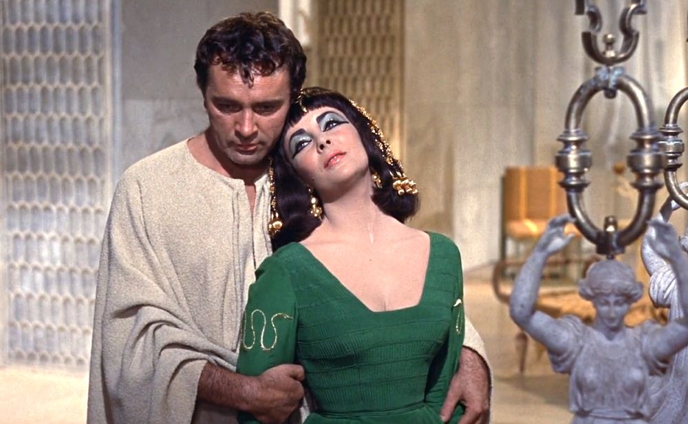 Marc Antony and Cleopatra in Alexandria, Egypt. 