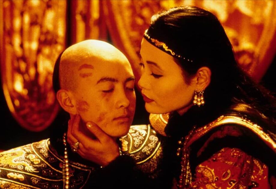 Tao Wu as Pu Yi and Joan Chen as Wan Jung in The Last Emperor 1987