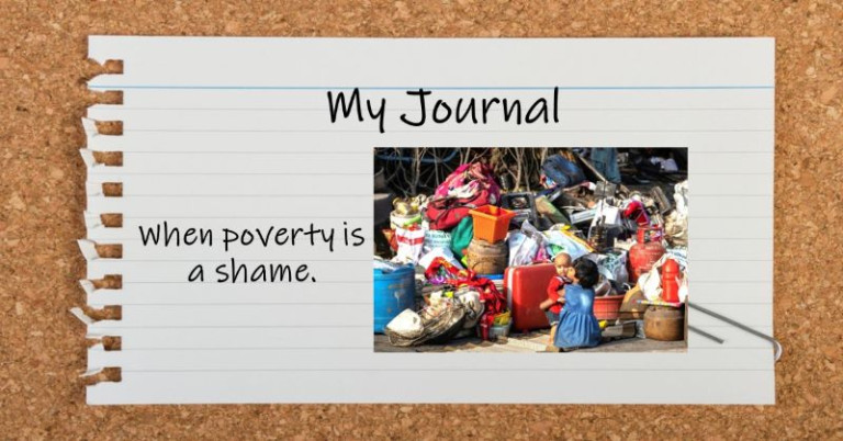 Read more about the article When poverty is a shame to the glittering world