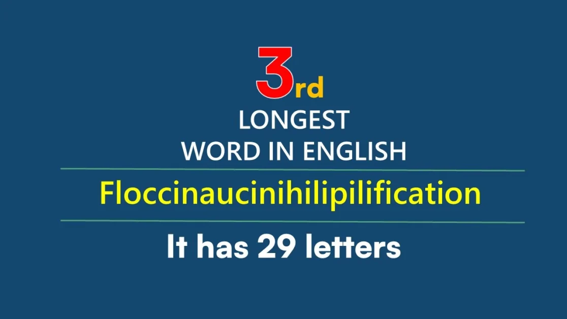 Third longest word in English