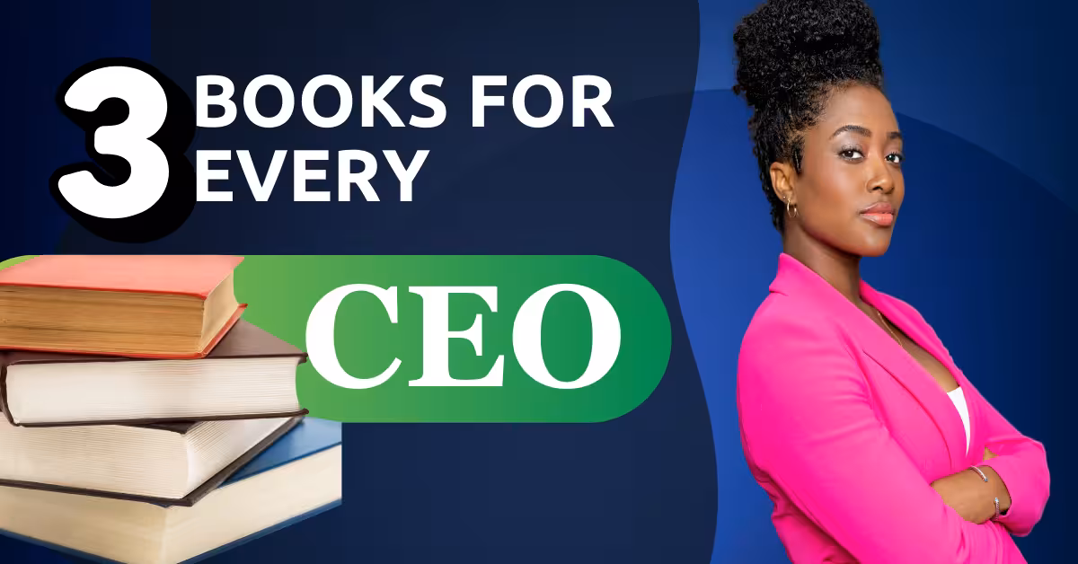 3 Best Books for CEOs