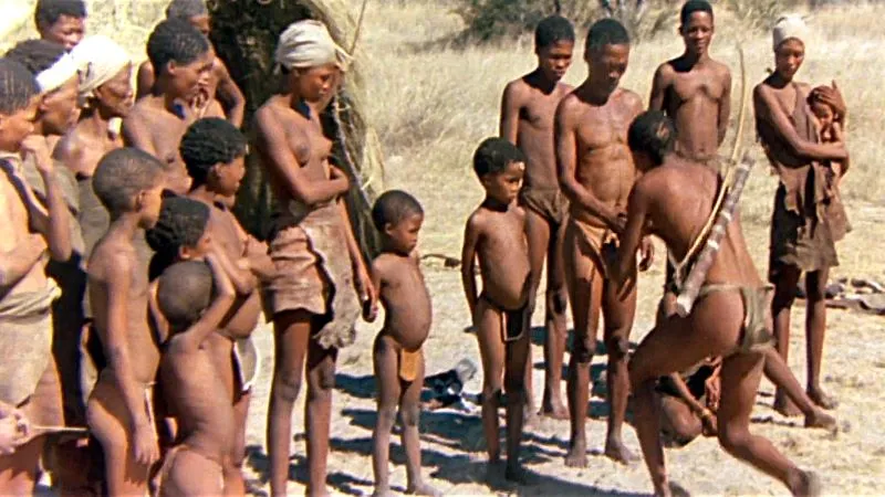 The Bushmen of the Kalahari Desert