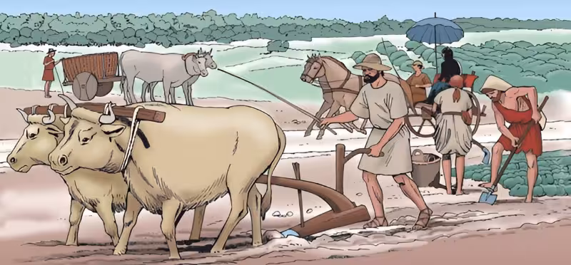 Ancient farming
