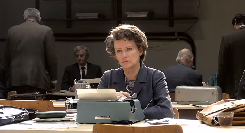 Barbara Sukowa in 2012 documentary as Hannah Arendt as Hannah Arendt