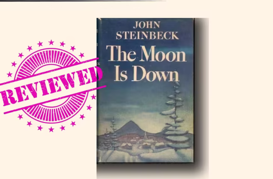The Moon Is Down by John Steinbeck Inspired Real Resistance