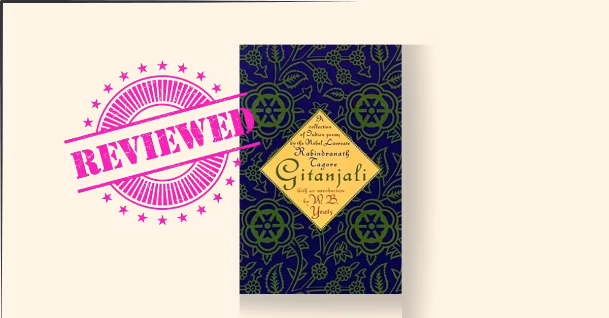 Gitanjali by Rabindranath Tagore review 2025