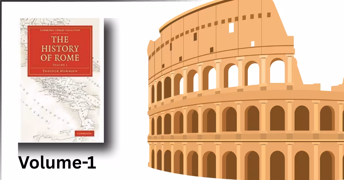 The History of Rome, Volume 1