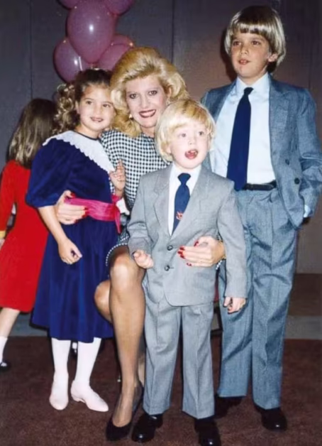 My siblings and I with our mom Ivana Trump