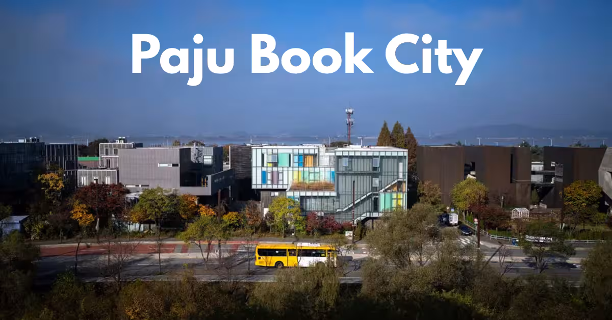 Paju Book City Korea