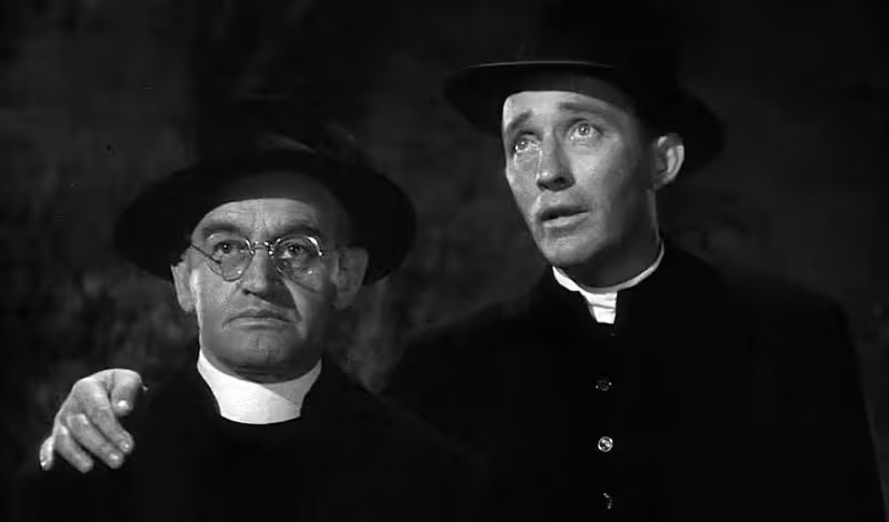 Bing Crosby and Barry Fitzgerald in Going My Way (1944)
